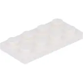 LEGO 50 pièces 3020 Plaques 2x4 Part Basic 50 blanc