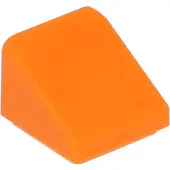 LEGO : 100x briques inclinées/slope en orange
