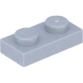 LEGO 3023 Bleu clair-gris 100 pièces