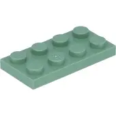 LEGO 50 pièces 3020 Plaques 2x4 Part Basic 50 Vert sable
