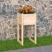 Prolenta Maison Exclusive - Bac à plantes 40x40x81 cm en pin massif