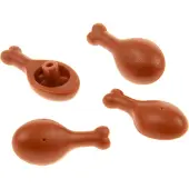 LEGO 4x animal poulet dinde cuisse 20mm orange foncé 4278013 33057