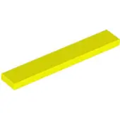 LEGO 50 pièces , pièce c. 6636 en jaune néon
