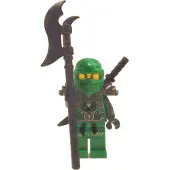 LEGO Ninjago ; Lloyd avec hallebarde et katana