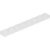 LEGO 1x8 plaque 3460 - 250 pièces blanc