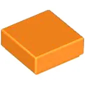 LEGO 1x1 carreaux 3070 - 50 pièces orange