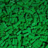 LEGO Briques 1x3 Vert - 3623 NOUVEAU ! Quantité 50x