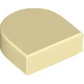 LEGO : 50 mouches, Größe 1x1 Noppen, abgerundet, Beige