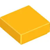 LEGO 250 pièces , pièce c. 3070 en orange clair