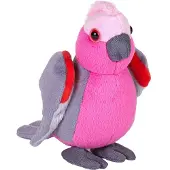 Wild republic - Doudou - Pocketkins Eco - Cacatoès rose