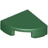 LEGO 1x1 carreaux coin rond 25269 - 250 pièces vert foncé