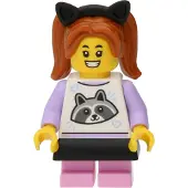 LEGO City : "Fillette au pull-over raton laveur"