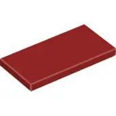 LEGO 25 pièces part c. 87079 en rouge foncé