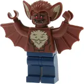 LEGO 1x Minifigure Super Heroes Man-Bat rouge brun chauve-souris Batman 70905 sh0086
