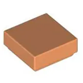 LEGO 1x1 tuiles 3070 - 50 pièces nougat