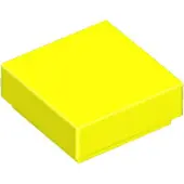 LEGO 3070 Neon Yellow (Jaune fluo) 50 pièces