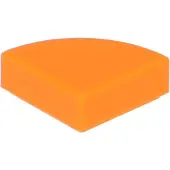 LEGO 1x1 Carreaux coin rond 25269 - 100 pièces orange
