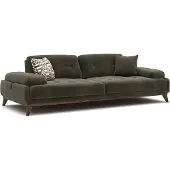 AEA Luxus Polstermöbel Sofa Dreisitzer Couch Wohnzimmer Einrichtung Polster Stoff