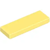 LEGO 1x3 carreaux 63864 - 100 pièces jaune clair