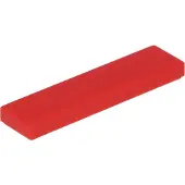 LEGO 50 pièces 2431 carreaux Tiles 1x4 Part Basic Panel 50 Rouge