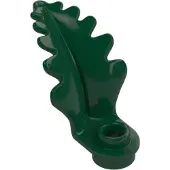 LEGO : 200x élément végétal/feuille, foncé ? vert