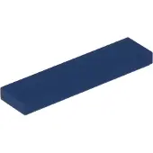 LEGO 50 pièces , pièce c. 2431 en bleu foncé