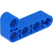 LEGO Technic Zubehör : 25 pièces Liftarm Blau