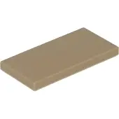 LEGO 100 pièces , pièce c. 87079 en beige foncé