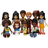 LEGO Friends : 10 minifigures au hasard