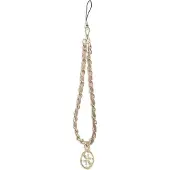 GUESS Pendentif GUSTSAS4P Phone Strap rose/rose Chaîne métal 4G Charm