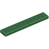 LEGO 1x6 carreaux 6636 - 250 pièces vert foncé
