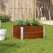 Prolenta Maison Exclusive - Jardinière marron 80x60 cm bois massif de pin