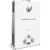 OEM Chauffe-eau mural design, écran LED intuitif, 18 l