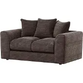 Wintech Sofa convertible Dillon-Jumbo brown-Fibre polyester + fibre polyuéthane