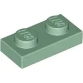 LEGO 3023 Vert sable 100 pièces