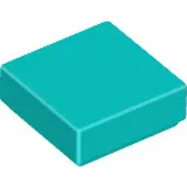 LEGO 3070 Turquoise foncé 100 pièces