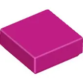LEGO 50 pièces , pièce c. 3070, violet (violet)