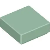 LEGO 50 pièces , pièce c. 3070 en vert sable