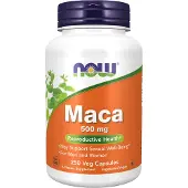 Sonstiges Maca 500 mg 250 Veg gélules Now Foods