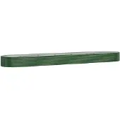 Syfax Lit surélevé de jardin Acier galvanisé 507x100x36cm Vert