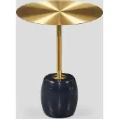 AEA Table basse or-noir Designer Salon Tables d'appoint élégantes