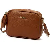 Pierre Cardin Un élégant sac messager en cuir pour femme signé