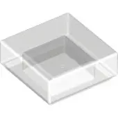 LEGO 100 pièces , pièce c. 3070, Trans (Trans Clear)