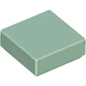 LEGO 1x1 carreaux 3070 - 100 pièces vert sable