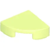 LEGO 1x1 carreaux coin rond 25269 - 250 pièces jaune-vert