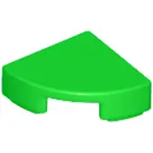 LEGO 1x1 carreaux coin rond 25269 - 100 pièces vert clair