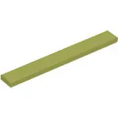 LEGO 50 pièces , pièce c. 4162 en vert olive
