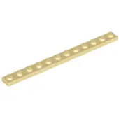 LEGO 1x12 plaques 60479 - 50 pièces beige