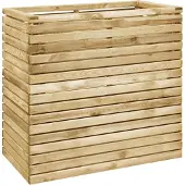 Syfax Lit surélevé 100x50x100 cm Bois de pin imprégné