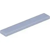 LEGO : 50x carreaux gris clair 1x6